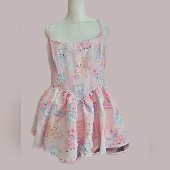 NWT Magic Moves Corset Dress - Candy Cravers Sugar Thrillz SZ XXL - Picture 1 of 6